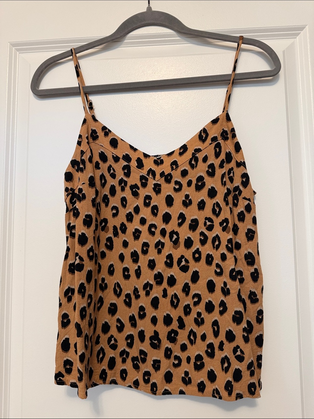 a new day Leopard Print Cami in Tan and Black